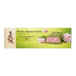 LILVA Matcha fehér csokoládészelet - Sakura Cherry 40g – 2. kép