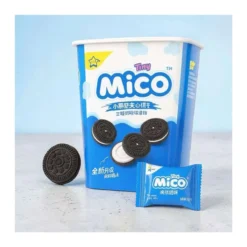 Mico Creamy Vanilla Mousse krémes vanília mousse mini keksz 88g