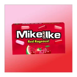 Mike and Ike Red Rageous piros gyümölcsös cukorkák 120g