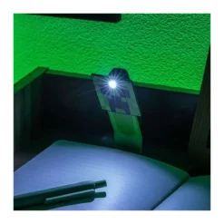 Minecraft Creeper könyvjelző és lámpa