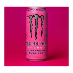 Monster Energy Ultra Fantasy Ruby Red cukormentes grapefruit ízű energiaital taurinnal 500ml