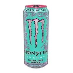 Monster Energy Ultra Vice Guava trópusi guava ízű cukormentes energiaital 500ml – 2. kép