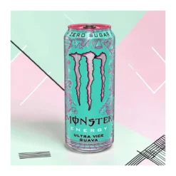 Monster Energy Ultra Vice Guava trópusi guava ízű cukormentes energiaital 500ml