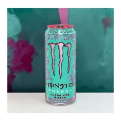 Monster Energy Ultra Vice Guava trópusi guava ízű cukormentes energiaital 500ml – 3. kép
