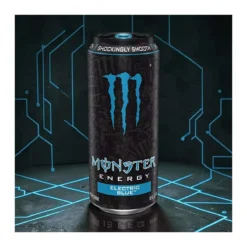 Monster Energy USA Electric Blue energiaital cukorral és édesítőszerekkel 473ml