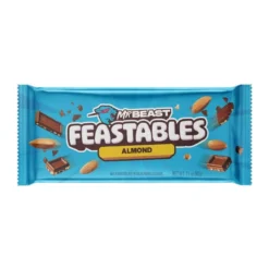 MrBeast Feastables Almond Chocolate mandulás tejcsokoládé 60g – 2. kép