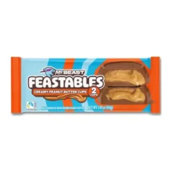 MrBeast Feastables Creamy Peanut Butter Cups mogyoróvajas bonbon 40g