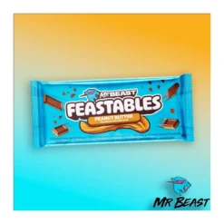 MrBeast Feastables Peanut Butter mogyoróvajas csokoládé 60g