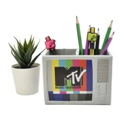 MTV retro tv 3D asztali tolltartó