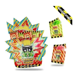 Nuclear Strike Popping Candy savanyú pattogócukor 15g