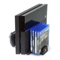 Numskull Playstation PS4 multifunkciós töltőállomás és konzol tartó