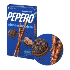 Pepero Choco Cookie csokis kekszes ropi 32g – 2. kép