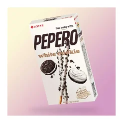 Pepero White Cookie fehércsokis kekszes ropi 32g