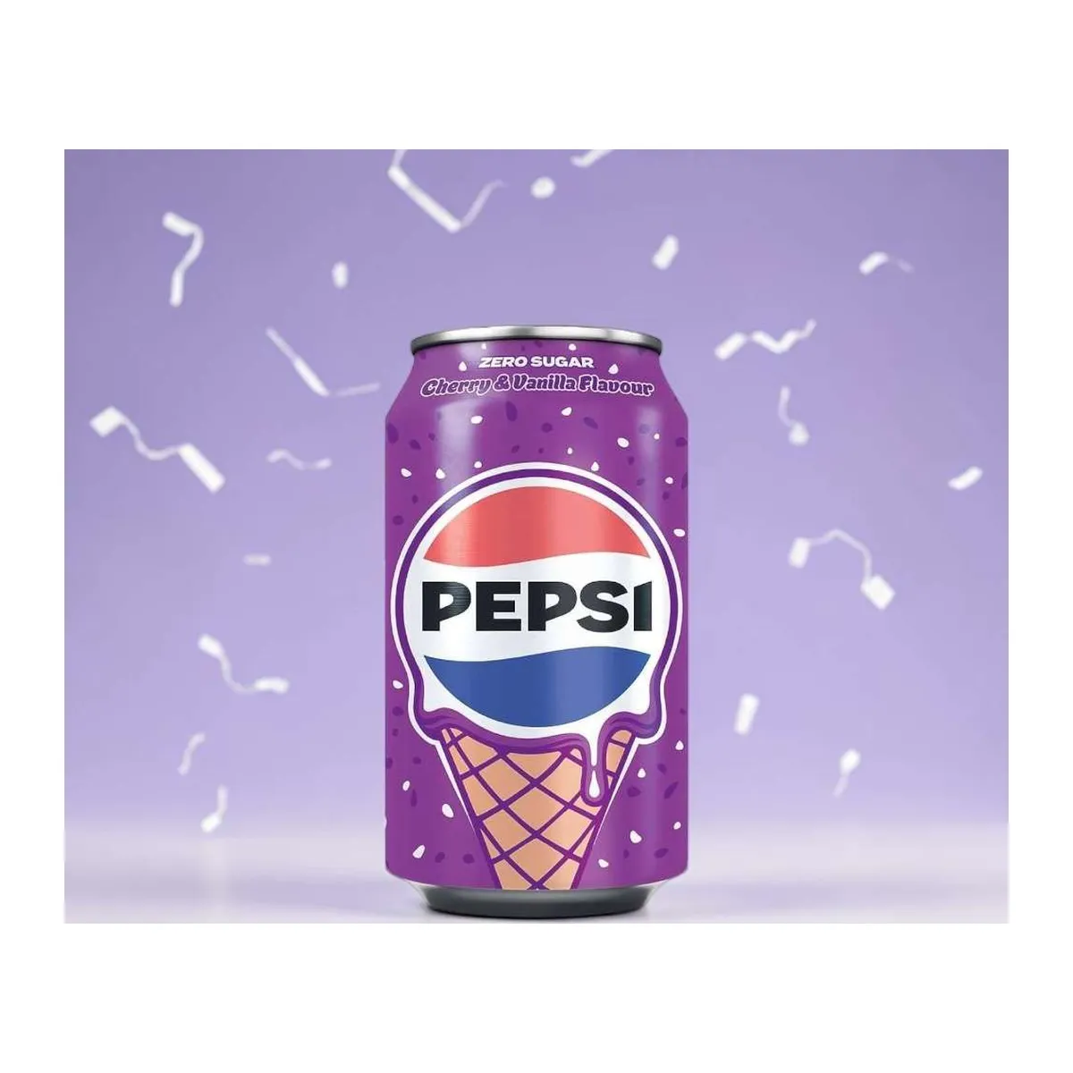 Pepsi Cherry Vanilla Zero sugar cukormentes cseresznyés-vaníliás szénsavas üdítő 330ml