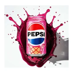 Pepsi Raspberry Ripple Zero Sugar cukormentes málnakrémes szénsavas üdítő 330ml – 3. kép