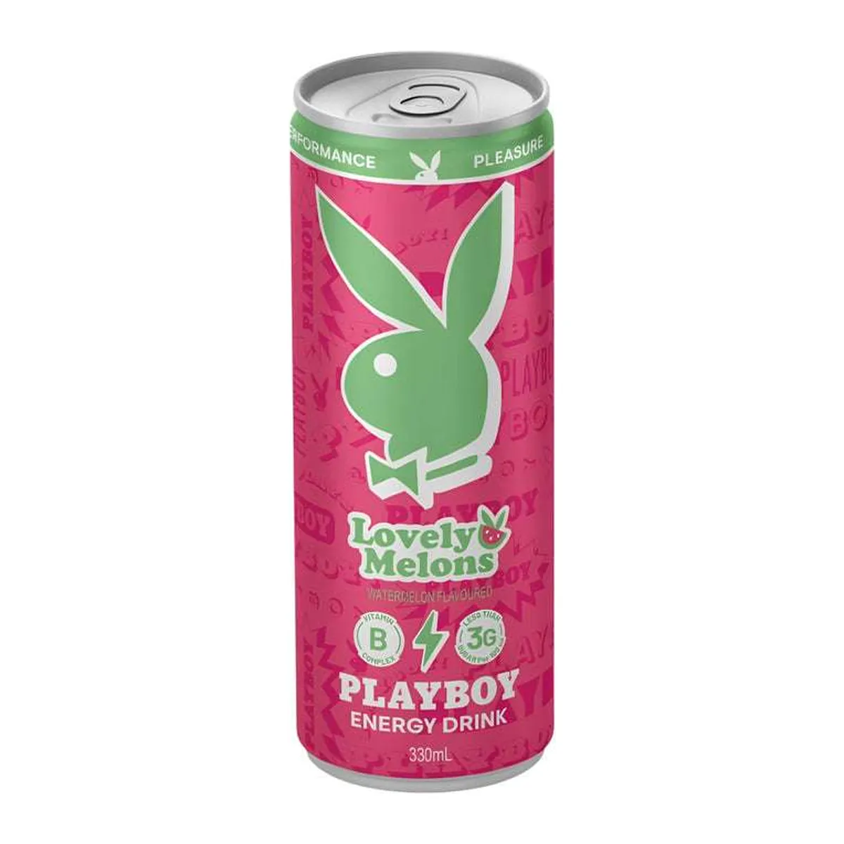 Playboy Lovely Melons Energy Drink dinnye ízű energiaital 330ml