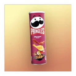 Pringles BBQ Steak ízű chips 110g