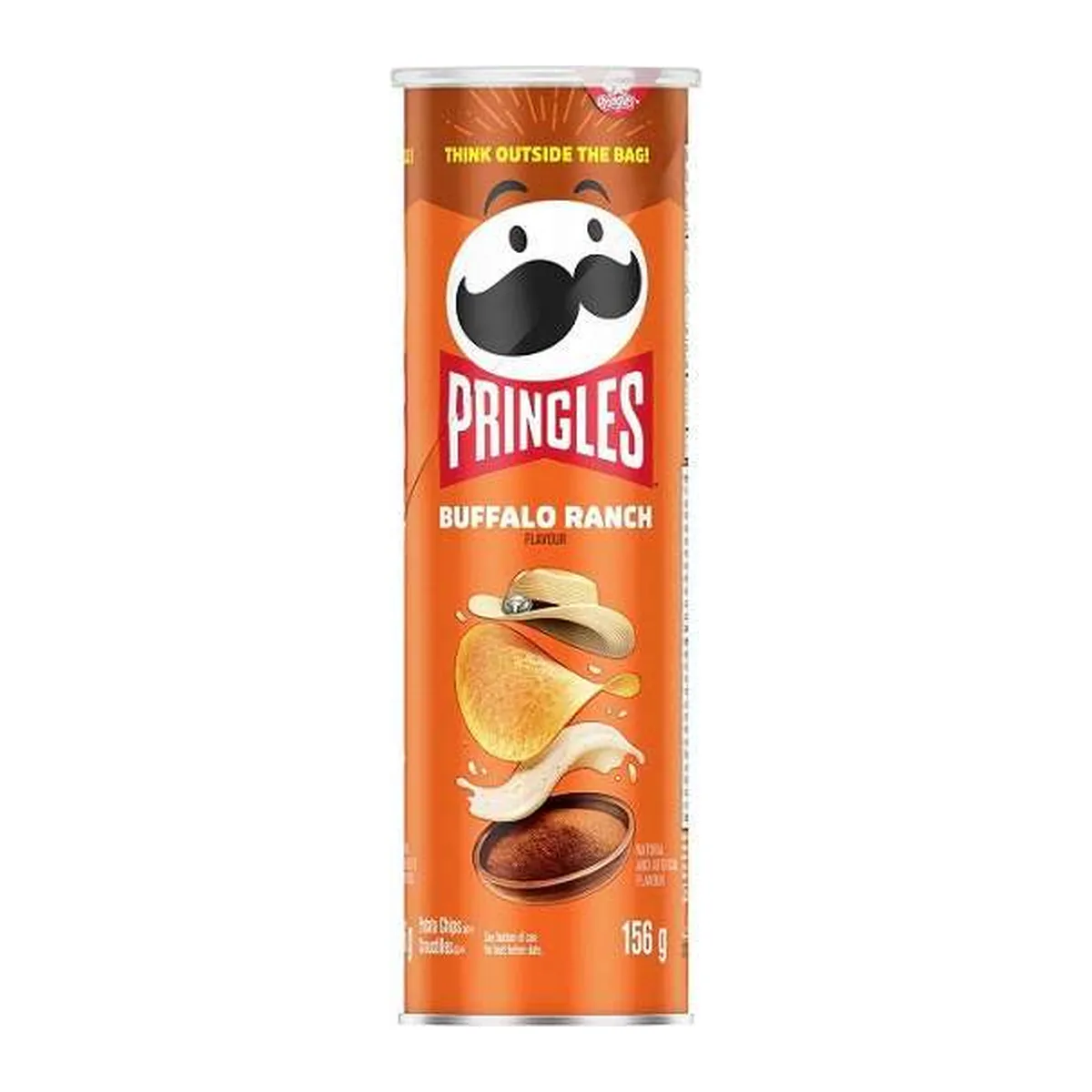 Pringles Buffalo Ranch ízű burgonyachips 156g – 2. kép