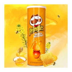 Pringles Honey Mustard mézes-mustáros burgonyachips 156g – 2. kép