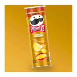 Pringles Honey Mustard mézes-mustáros burgonyachips 156g