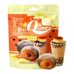 QLove Boba Creme Brulee Mochi 120g