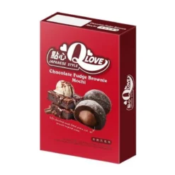 QLove Chocolate Fudge Brownie Deluxe Mochi 180g