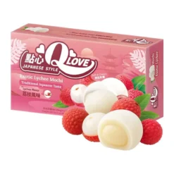 QLove Exotic Lychee Mini Mochi 80g