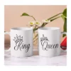 Queen és King koronás páros bögre