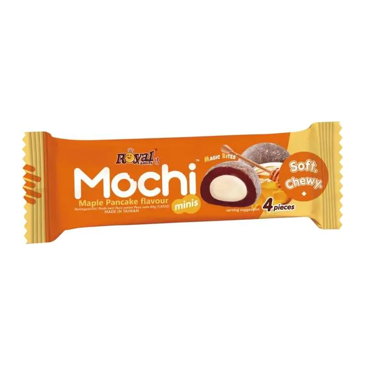Royal Family Mochi Mini Maple Pancake juharszirupos palacsinta ízű mini mochi 40g