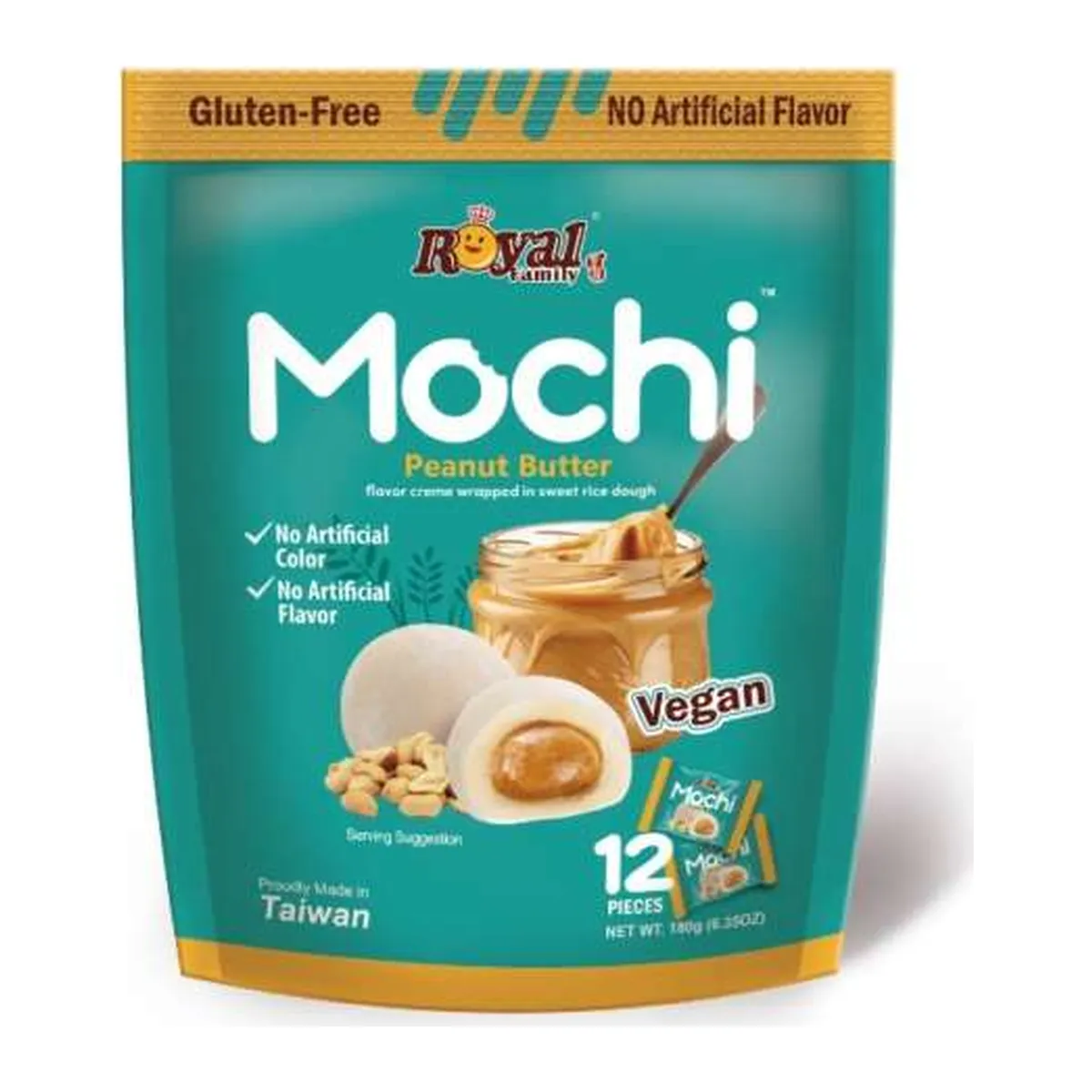 Royal Family Mochi Peanut Butter mogyoróvajas mochi 120g