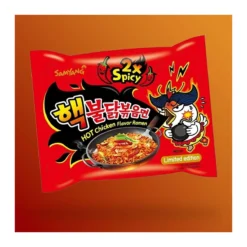 Samyang Buldak 2xSpicy csípős csirkés ízű ramen 140g