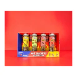 Sens and Hot Chip Hot Crickets Challenge csípős tücsök challenge szett 4x20g – 3. kép