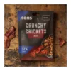 Sens Crunchy Crickets Bacon ízű ropogós tücsök snack 16g