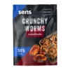 Sens Crunchy Worms Smoked Paprika ízű ropogós lisztkukac snack 12g