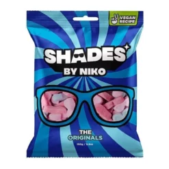 Shades by Niko The Originals gyümölcs ízű cukormázas habcukor 150g