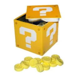 Super Mario Coin Block érme alakú cukorkák 32g