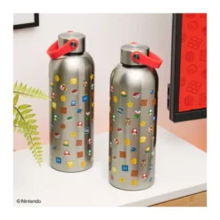 Super Mario fém kulacs hordfüllel 500ml
