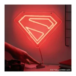 Superman Logo Wall Mountable LED Neon Light falra szerelhető hangulatvilágítás