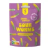Sweet-Switch Sour Worms kukac alakú cukormentes gumicukor 100g