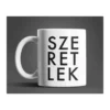 Szeretlek fehér bögre