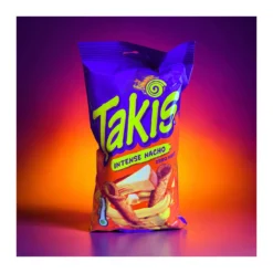 Takis Intense Nacho sajtos tortilla chips 100g