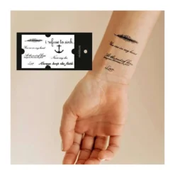 Tattooshka lemosható tetoválás - Horgony