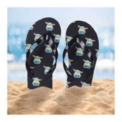 The Mandalorian Baby Yoda férfi flip-flop papucs (41-es)