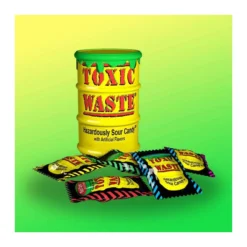 Toxic Waste Yellow Drum sárga dobozos savanyú cukorkák 42g