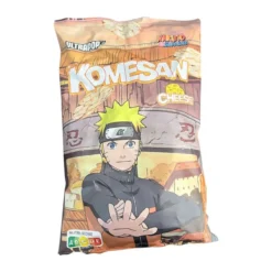 Ultra Pop Naruto Komesan Cheese rice chips - sajt ízű rizschips 60g