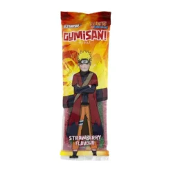 UltraPop Gumisan Naruto Parchemin strawberry eper ízű gumicukor 75g