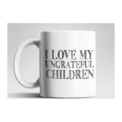 Ungrateful Children fehér bögre