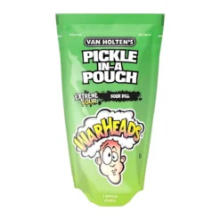 Van Holtens Warheads Extreme Sour Pickle extrém savanyú uborka 242g