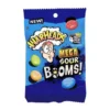 Warheads Mega Sour Booms 4 Fruity gyümölcs ízű savanyú cukorka 71g