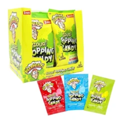 Warheads Sour Popping Candy 3 Pack savanyú robbanócukor csomag 21g – 3. kép